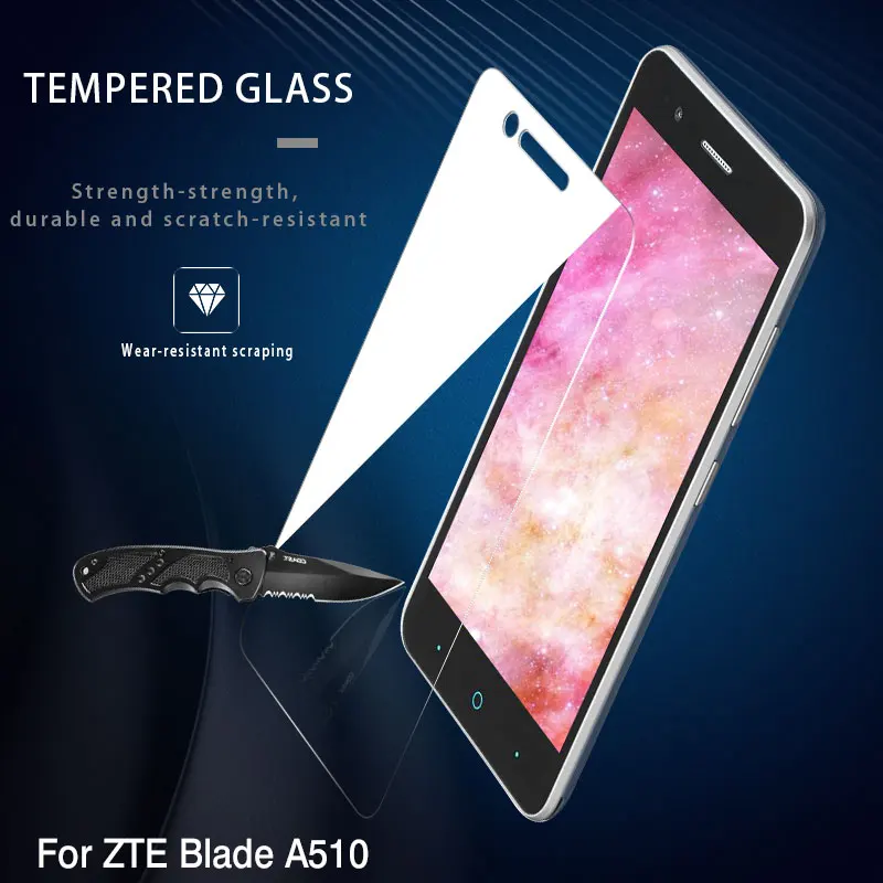 5 0 дюймов для ZTE Blade A452 A510 закаленное стекло Передняя пленка защитное A570