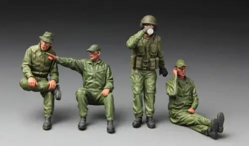 Meng 1/35 модель HS 002 танковой команды ЦАХАЛ (4 фигурки) фигурки супервойны WII|Наборы