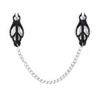 Зажимы для сосков в форме японского клевера игры для взрослых, сексуальная металлическая грудь, маленький колокольчик, флирт, БДСМ, ролевые игры, интимные игрушки для пар