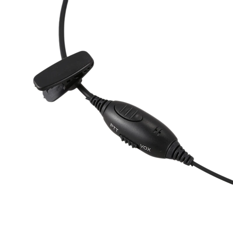 G-образный наушник/гарнитура Бум микрофон для радио безопасности 2 Pin Walkie Talkie