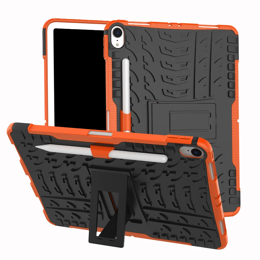 Ooosure Cover для iPad Pro 11 2018 Pro11 TPU + PC Силиконовые Kickstand Обложка стойка брони Таблица