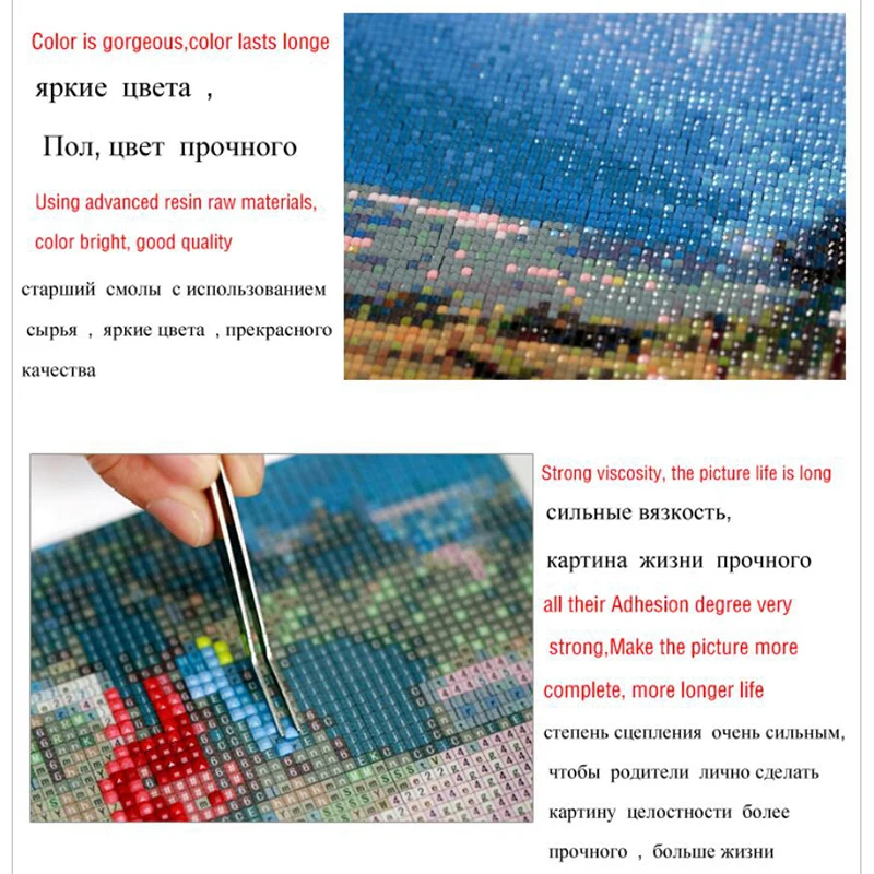Алмазная 5D живопись сделай сам вышивка с животными лиса полная выкладка мозаика