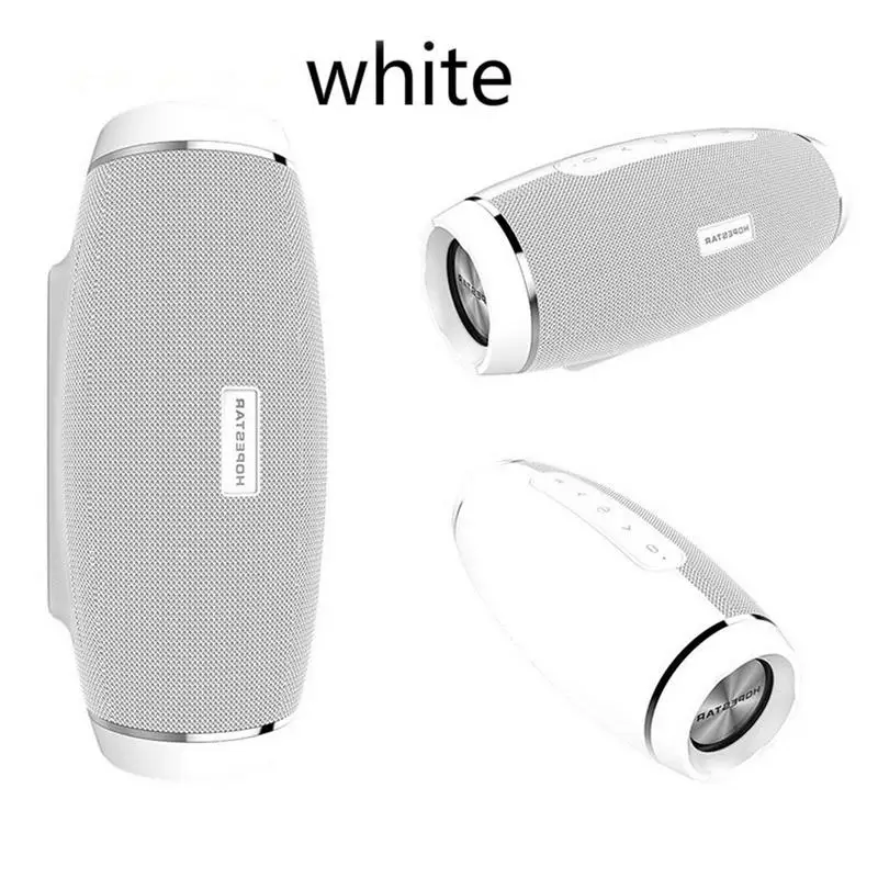 Портативный Bluetooth динамик сабвуфер Беспроводная стереоколонка с микрофоном банк