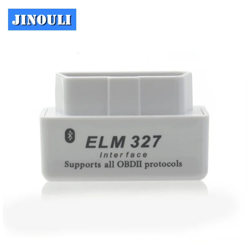 Супер мини elm327 bluetooth белый смарт интерфейс диагностики автомобиля OBD2 V2.1