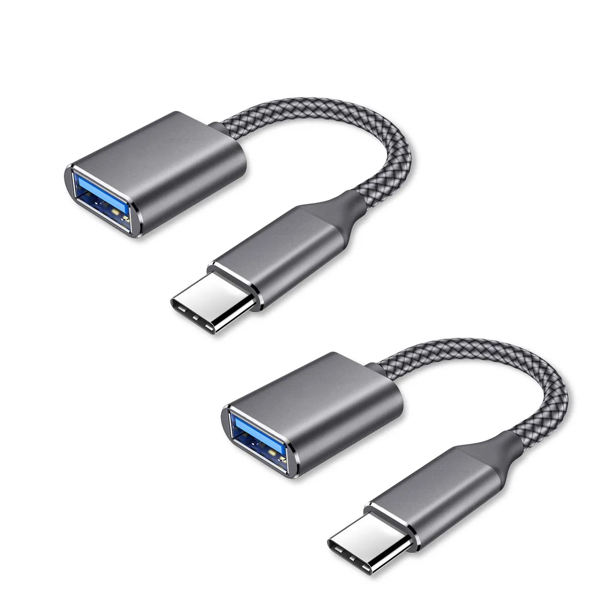 Usb C к адаптер [2 шт.] 3 0 Otg type Мужской Женский совместим с Macbook Pro 2018|Адаптеры Type-C| |