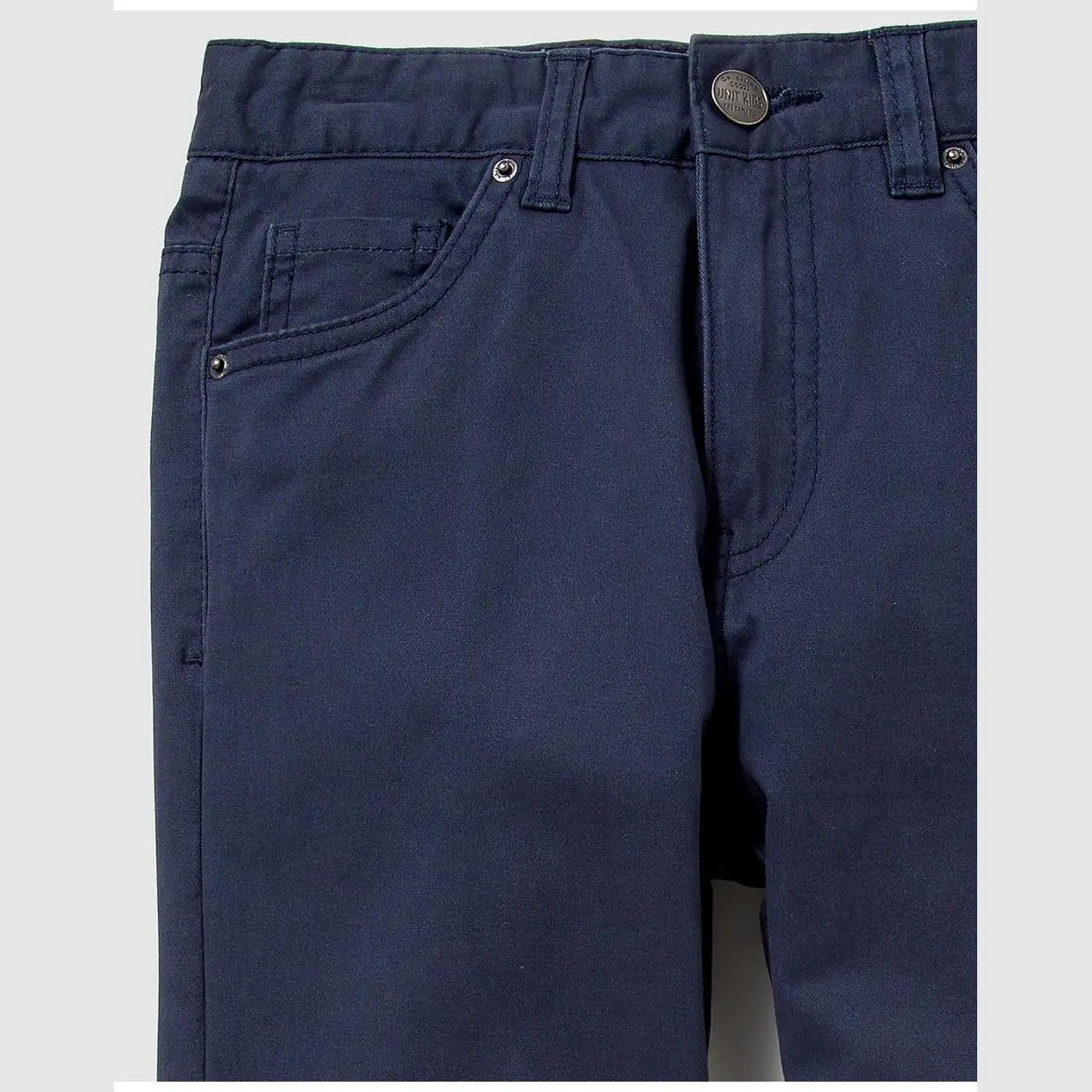 UNIT-NINO-SYNTHETIC-PANTS-PANTS TWILL младенческой единицы индиго | Мать и ребенок
