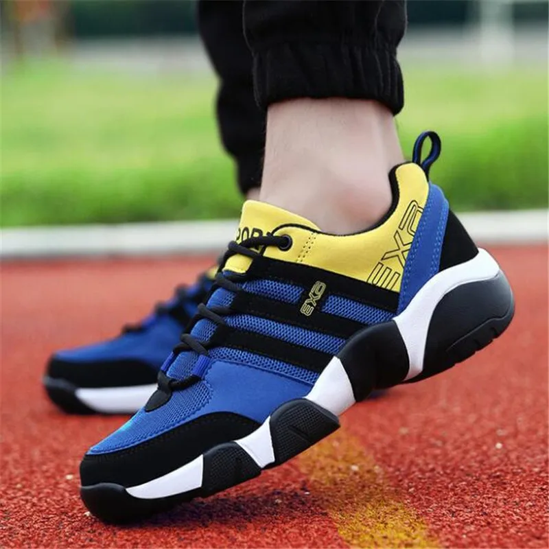 2019 Summer Breathable Soft Light Male Mesh Shoes For Men Adult Lace Up Sneakers Walking Casual Comfortable Footwear | Обувь