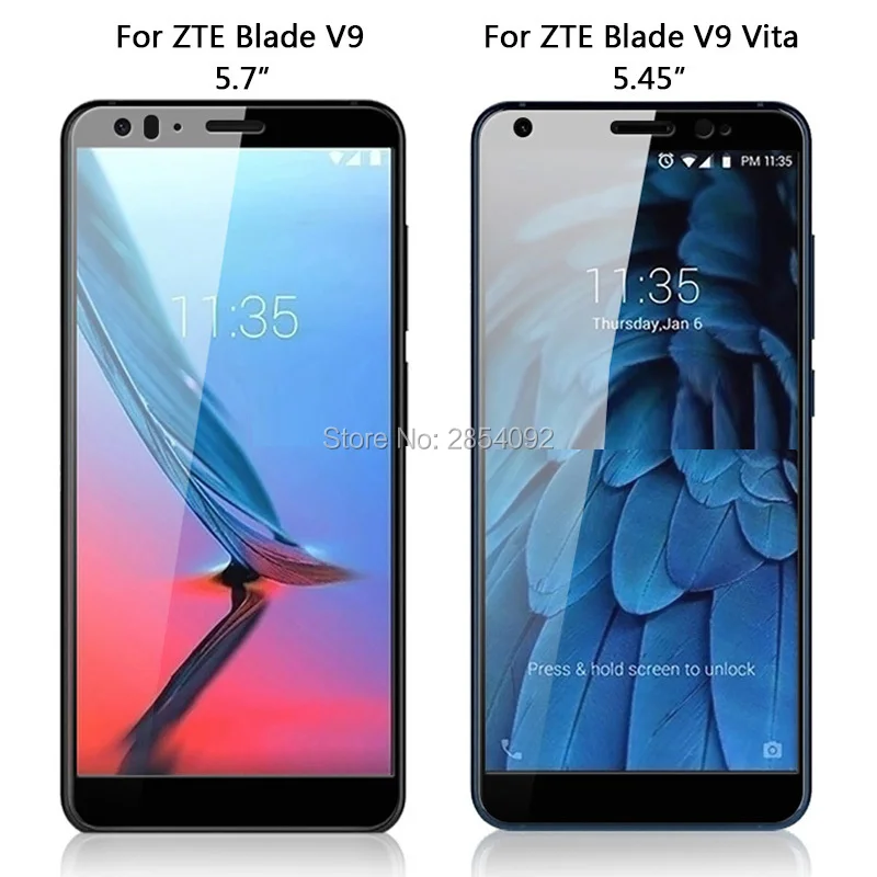 Защитное стекло закаленное 3D для ZTE Blade V9|Защитные стёкла и плёнки телефонов| |