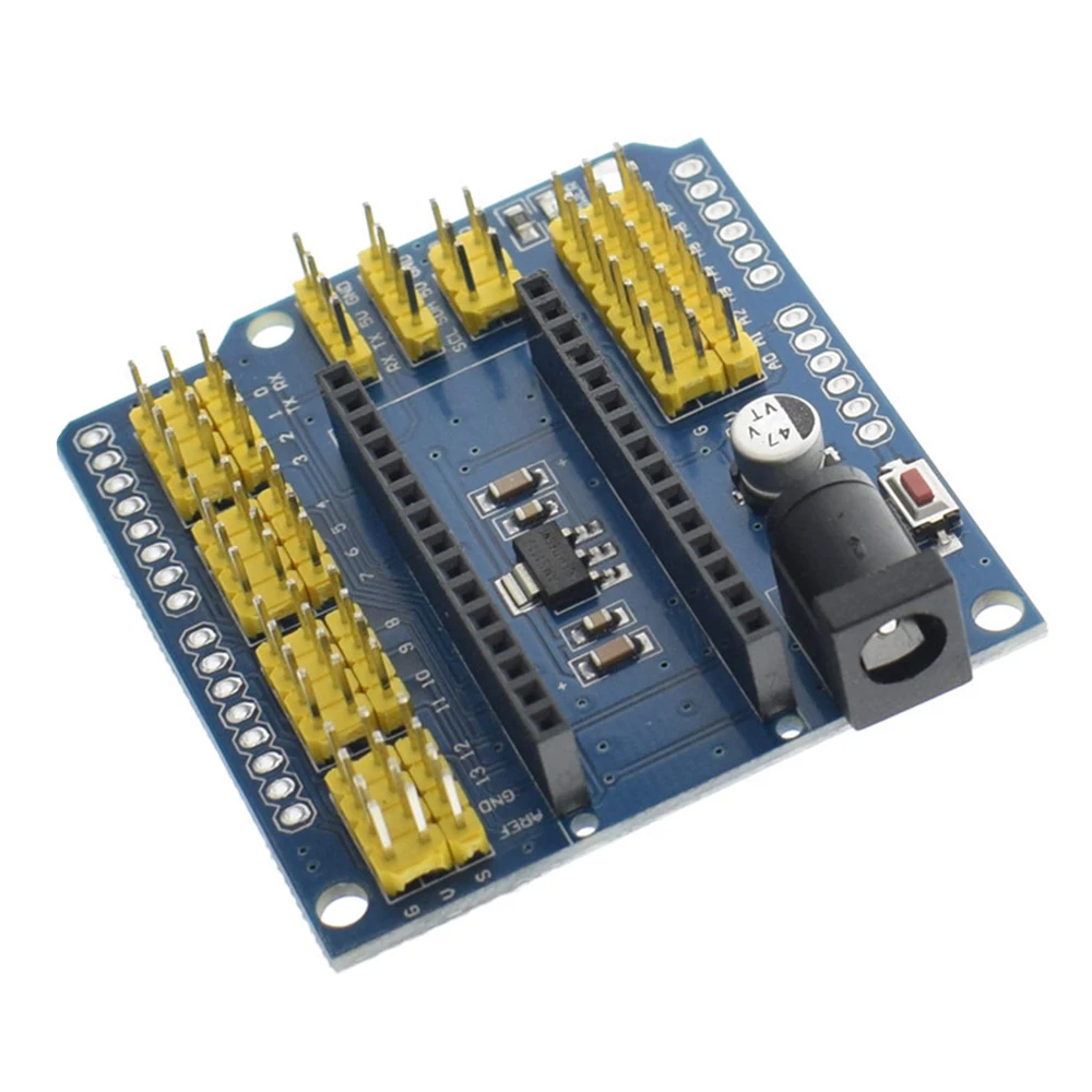 OcioDual NANO V3.0 ATmega328P I/O плата расширения щит совместим с Arduino Nano прототип модуль для DIY