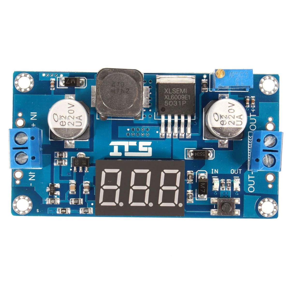 DC-DC модуль понижающего преобразователя 4A Регулируемое напряжение питания XL6009E1 |
