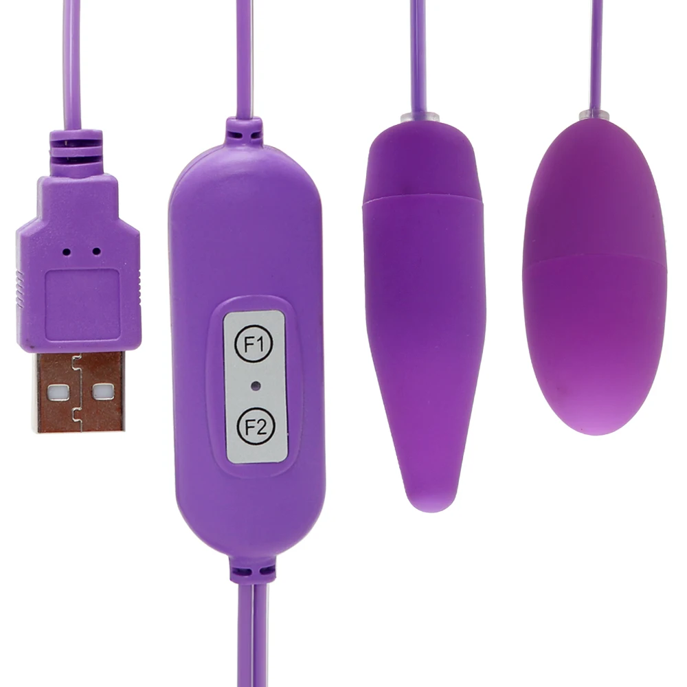 Оло вибрирующие яйца пуля вибратор для женщин секс-игрушки 2 формы USB Вибраторы 12