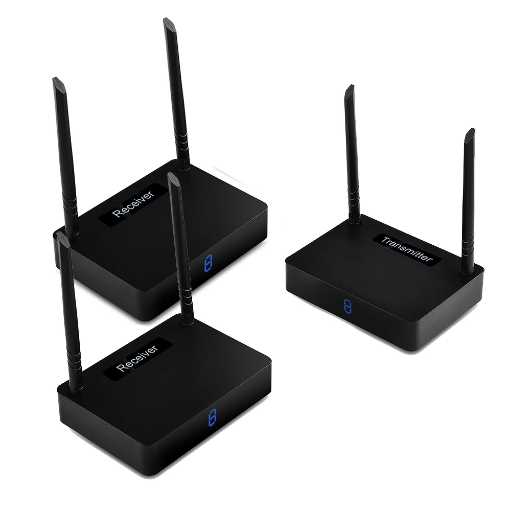 HD585 2 5 8G 1 передатчик приемника HDMI 350M беспроводной аудио видео ТВ Отправитель