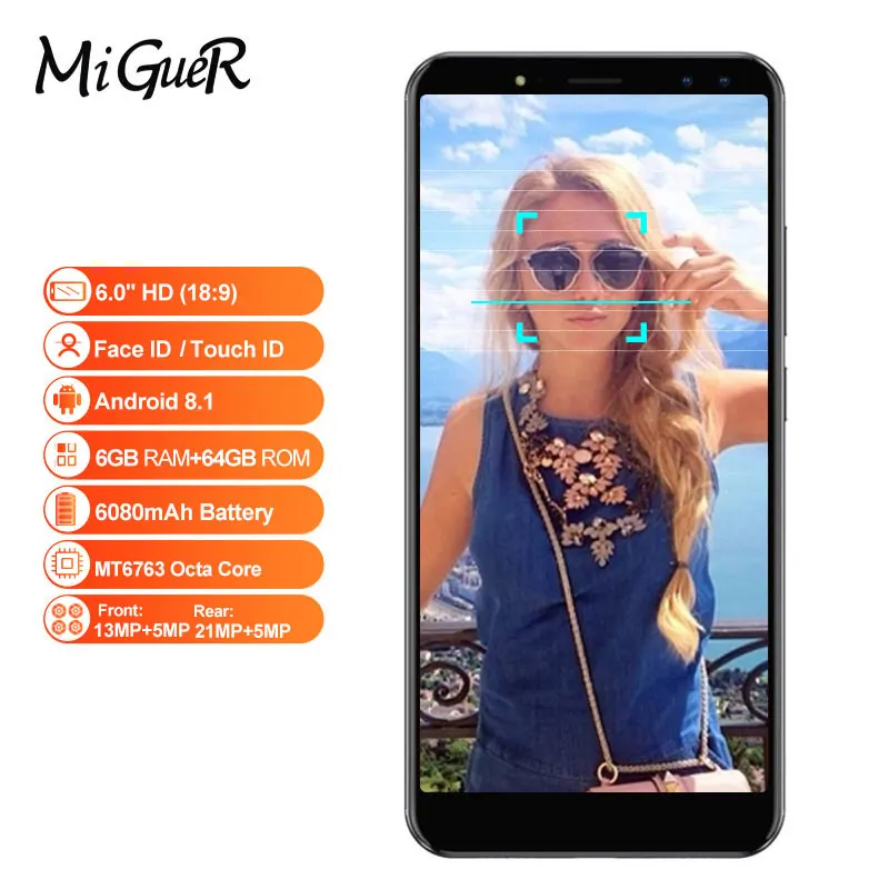 Чехол-накладка Ulefone Мощность 3 уход за кожей лица ID мобильный телефон 6 0 &quot18:9 FHD +