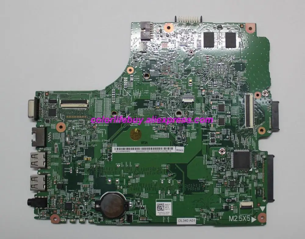 Натуральная CN-0NJ6T0 0NJ6T0 NJ6T0 w I3-4010U Процессор GT740/2G GPU ноутбук материнская плата для
