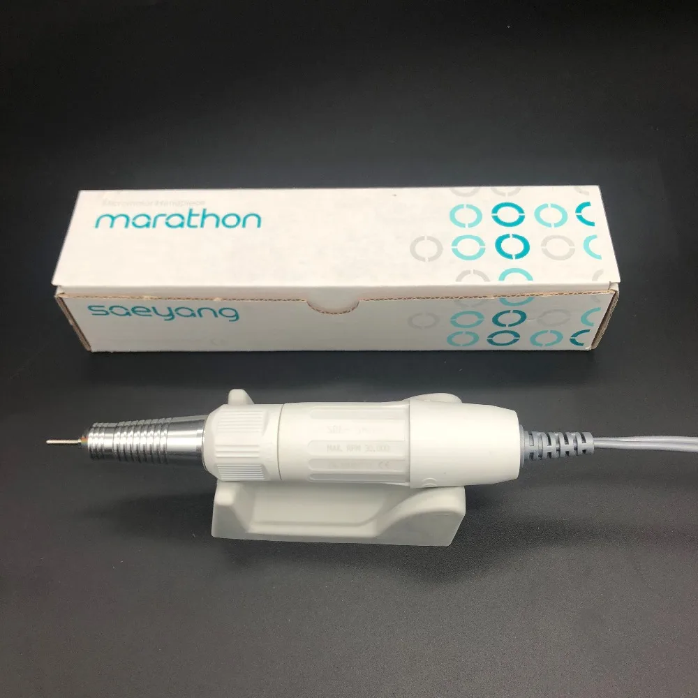 Сильный 210 35K Чемпион 3 микромотор SDE H20N наконечник Электрический маникюрный набор