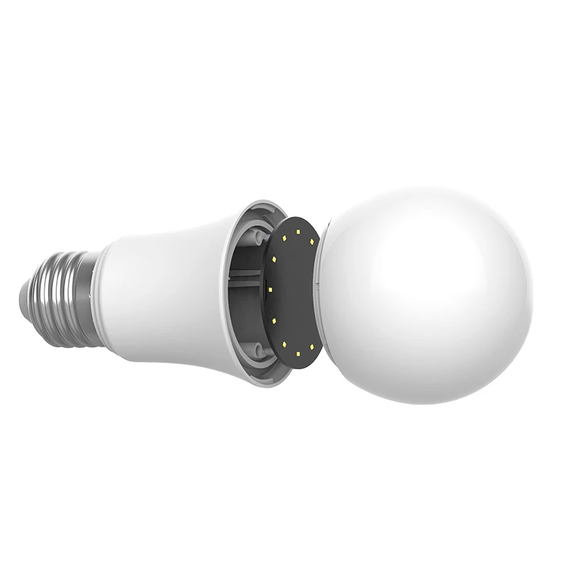 Умная Белая светодиодная лампа Aqara Zigbee 9W E27 2700 K-6500 K 806Lum умный светильник