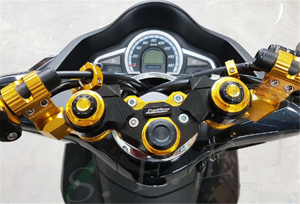 

BIKERS Motorcycle CNC Clip-Ons And Handlebar Tubes For Honda PCX125 PCX150