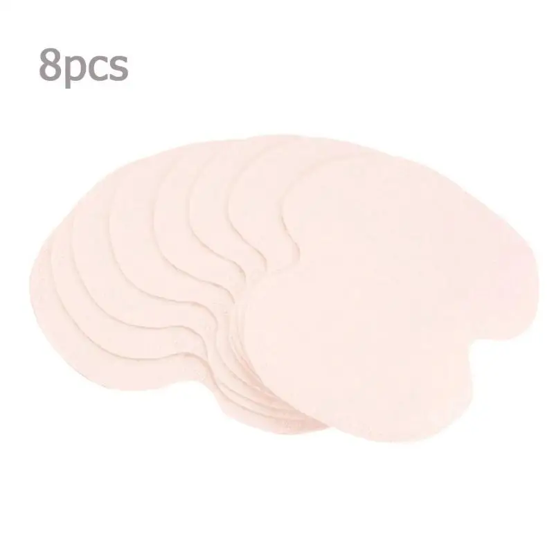 

8pcs/set Disposable Clothes Underarm Sweat Guard Pads Armpit Absorbent Pad Perspiration for Absorbent Pad