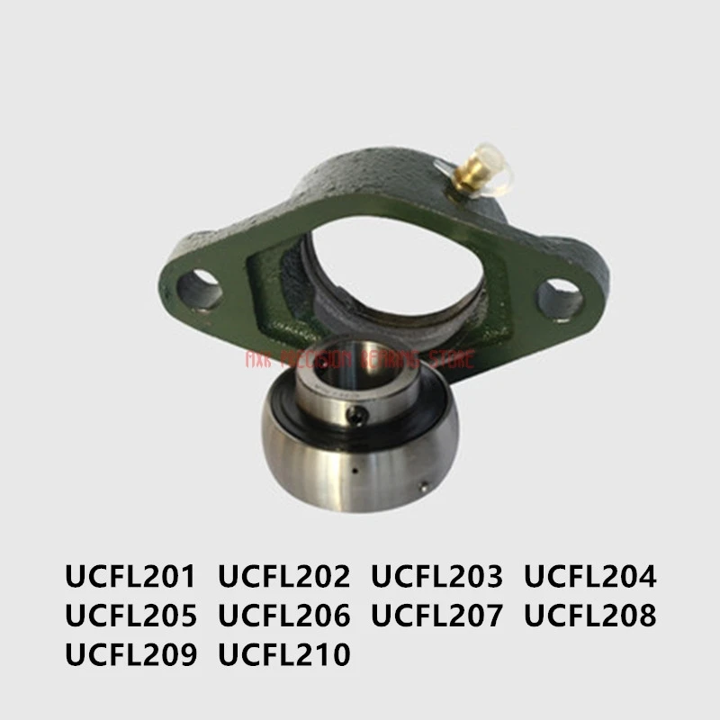 Вкладыши подшипники с корпусом подушки блоки Ucfl201 Ucfl202 Ucfl203 Ucfl204 Ucfl205 Ucfl206 Ucfl207 Ucfl208