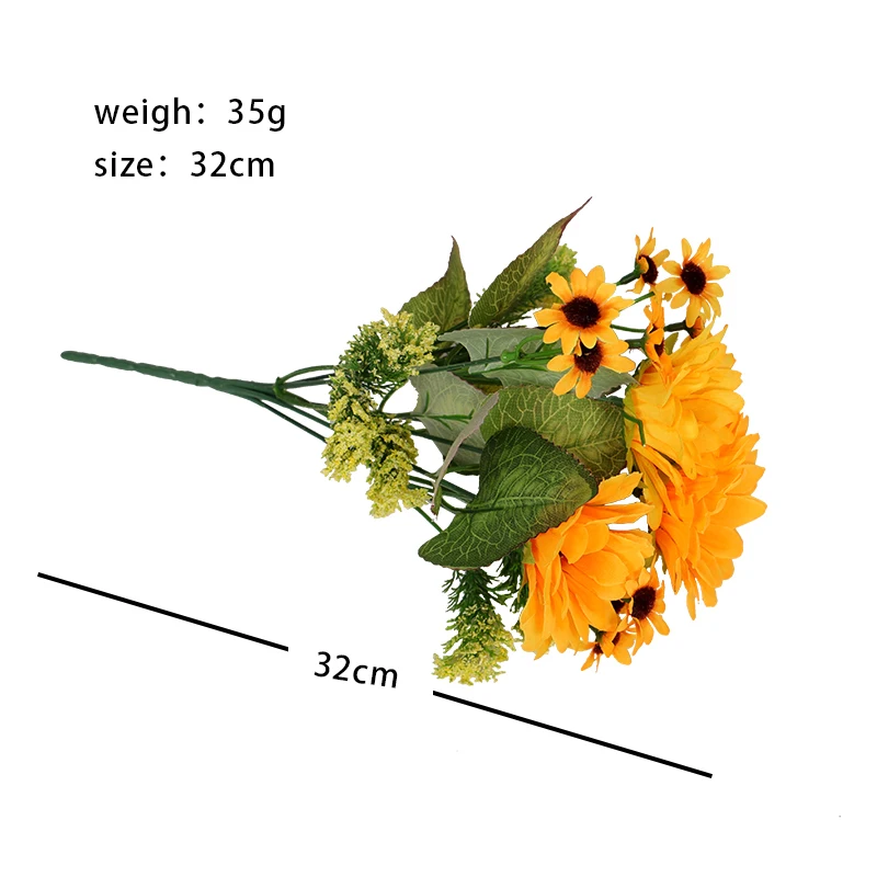 2 головки/Букет вечерние праздничные свадебные искусственные растения букет роз