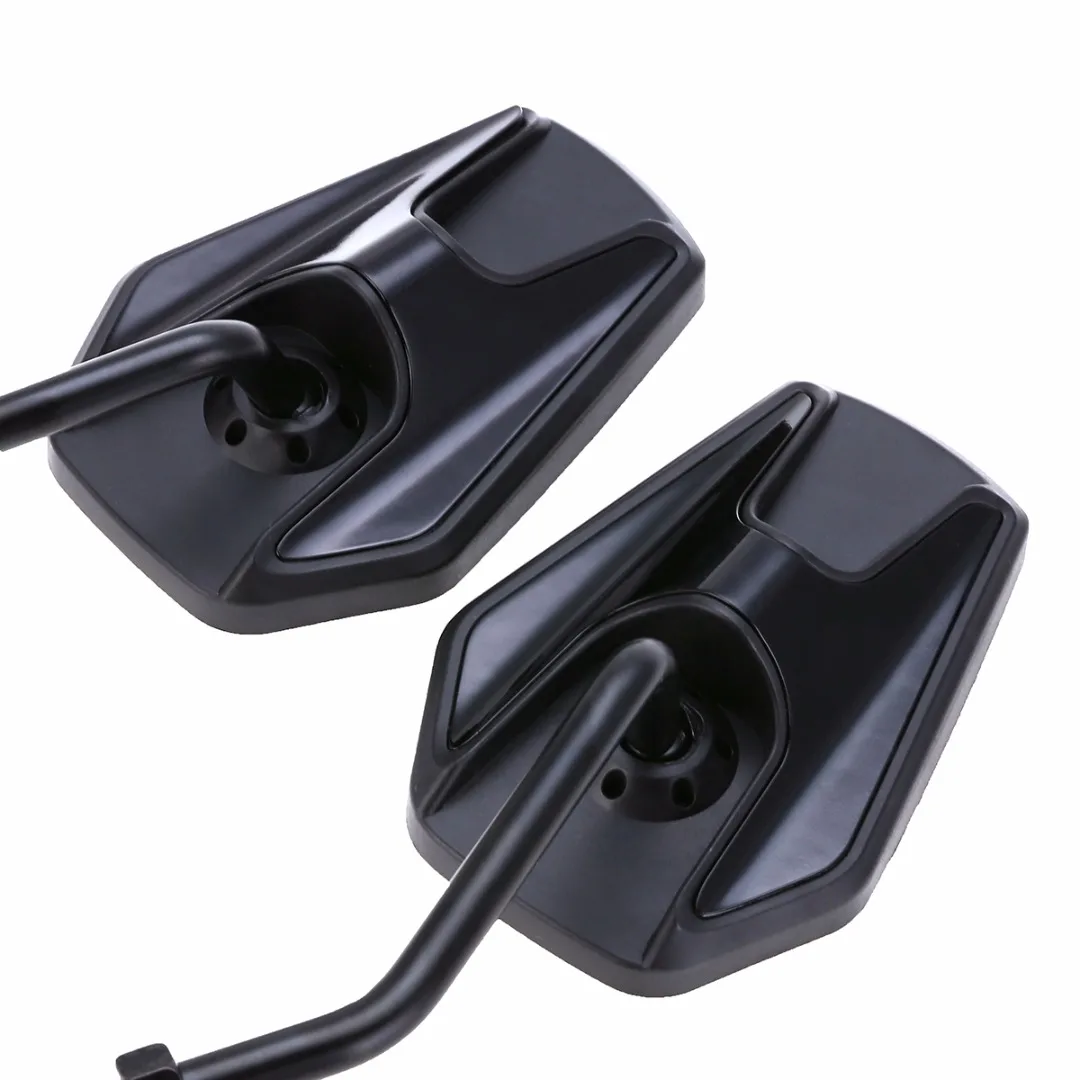 

New Arrival 1pair 10mm Black Universal Motorcycle Side Mirror 360 Degrees Rotable Scooter Rear View Mirros