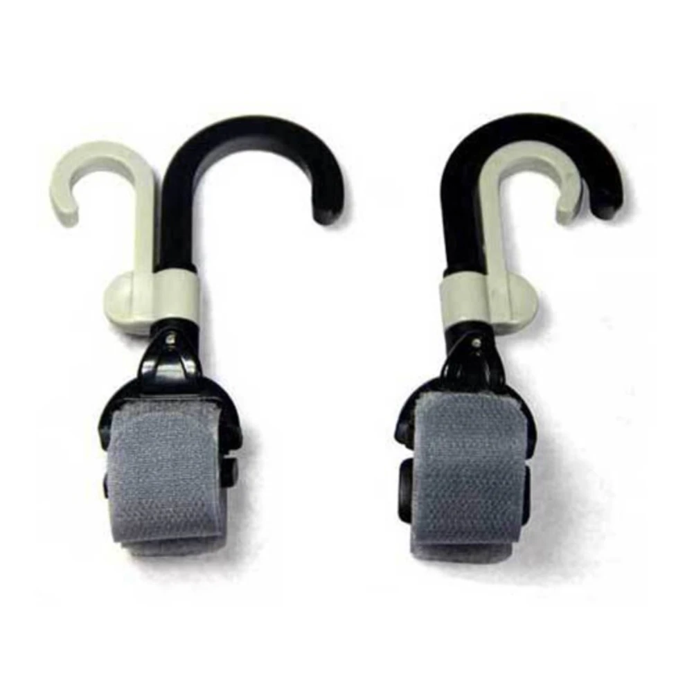 2 шт. крючки для прогулочных колясок вращающийся крепкий крючок и петля вешалка