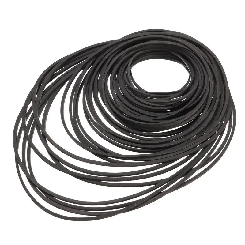 

100pcs Universal Mix Cassette Tape Machine Belt Assorted 40-135MM Belt Assorted