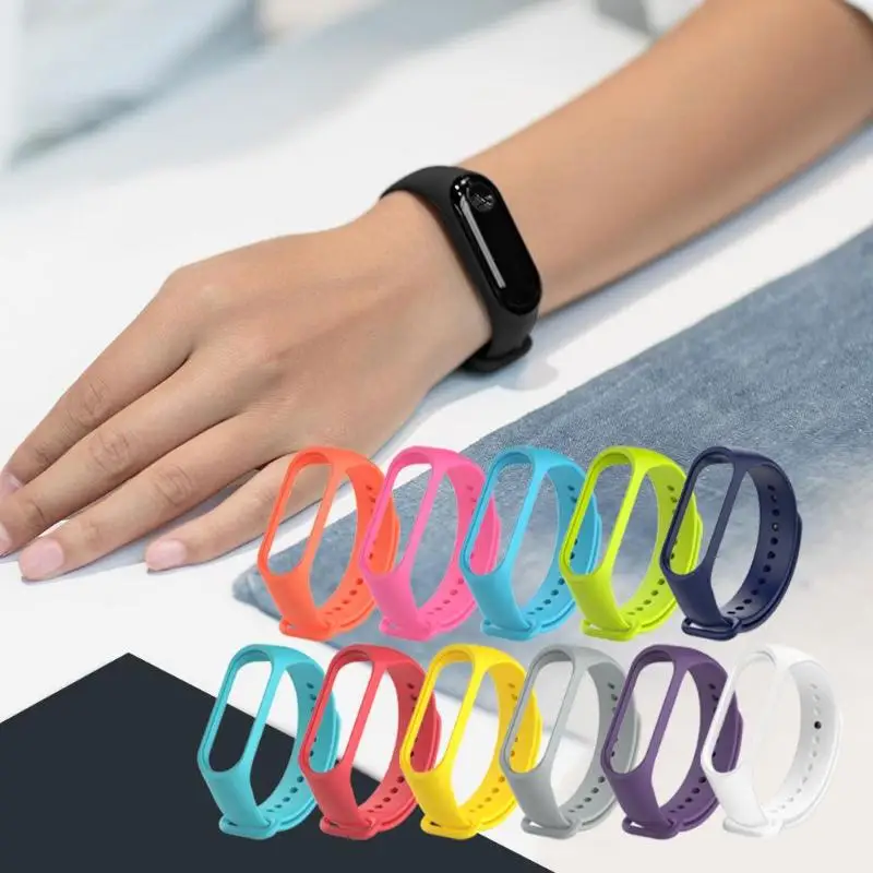 Mi Band 3 OLED экран 50 м водостойкий Смарт часы ремешок браслет|Смарт-браслеты| |