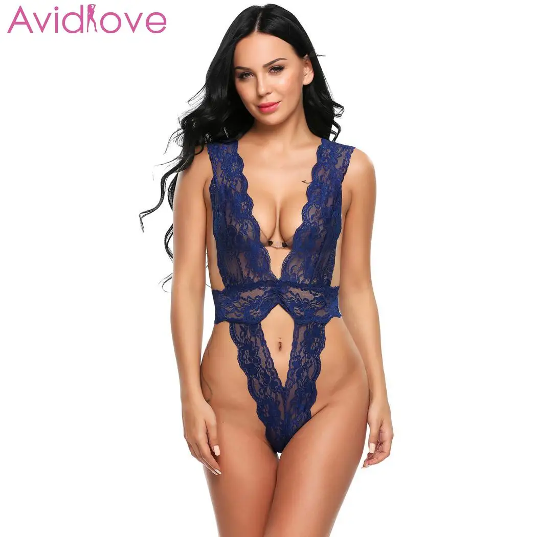 Avidlove сексуальное нижнее белье горячее эротическое боди женское Кружевное с