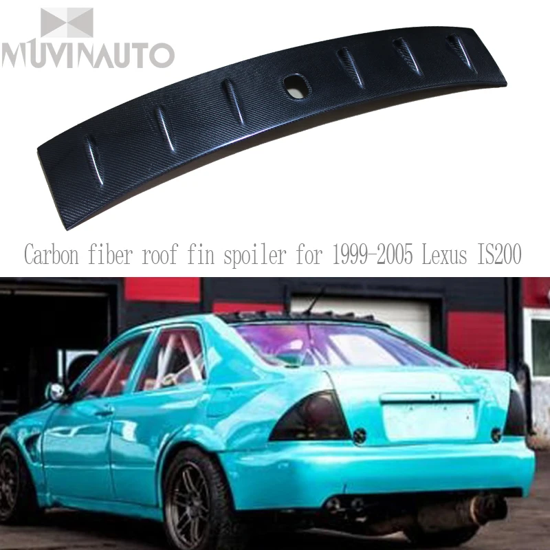 Спойлер на крышу из углеродного волокна для Lexus IS200 1999 2005 спойлер 2004|Спойлеры и