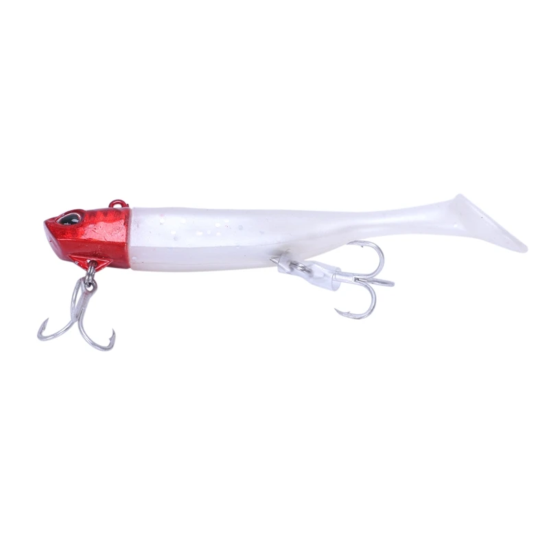 Jigging Soft Bait Fishing Lures Diy Fish T Tail Sea Bass Lure Tackle | Спорт и развлечения