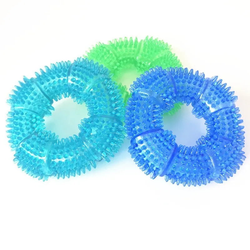 TPR собака скрипучие жевательные игрушки для агрессивных жевателей зубные зубы