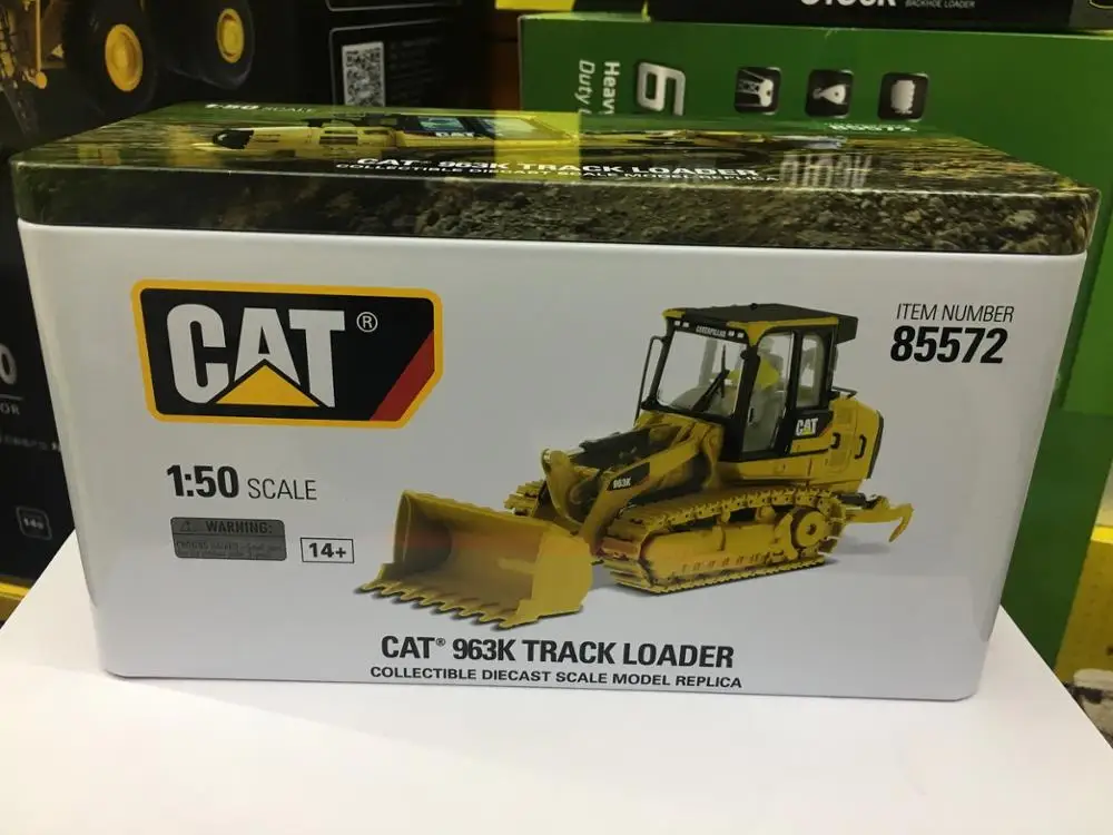 Бренд Diecast Masters 1/50 весы Caterpillar Cat 963K трек погрузчик-бульдозер литьё под давлением
