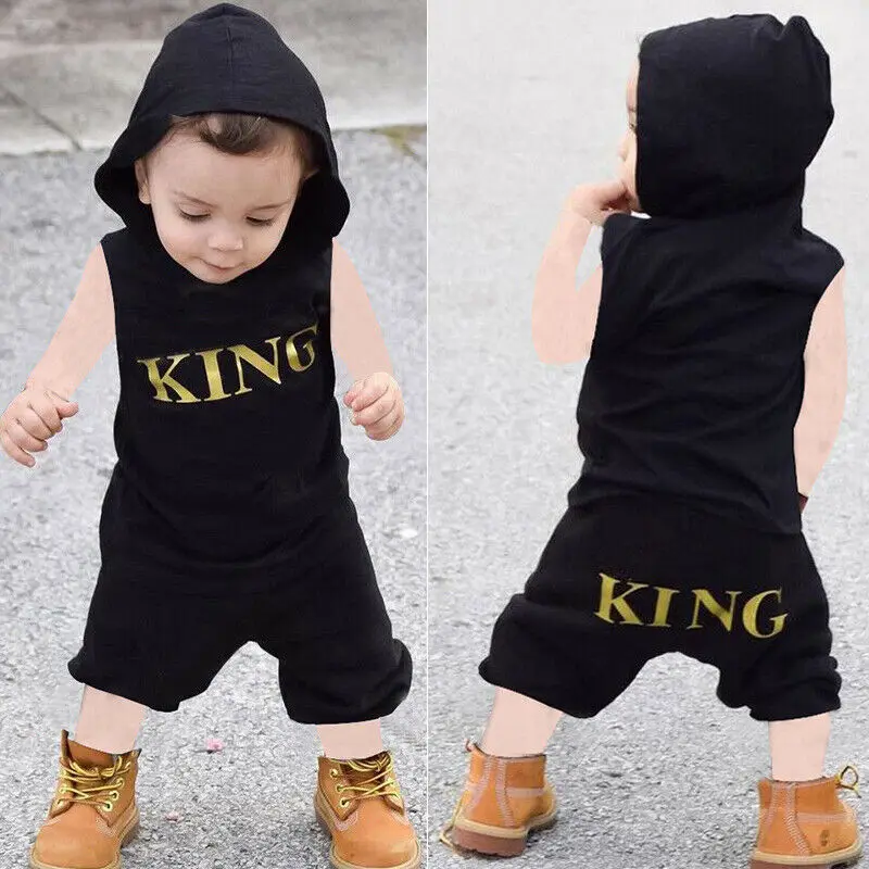 Детский комплект одежды От 0 до 3 лет Little King для маленьких мальчиков жилет с
