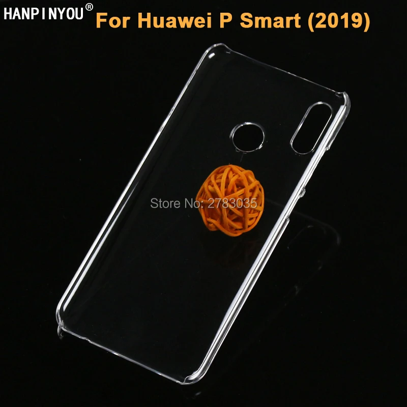 Глянцевый чехол для телефона Huawei P Smart (2019) 6 21 дюйма прозрачный Невидимый жесткий