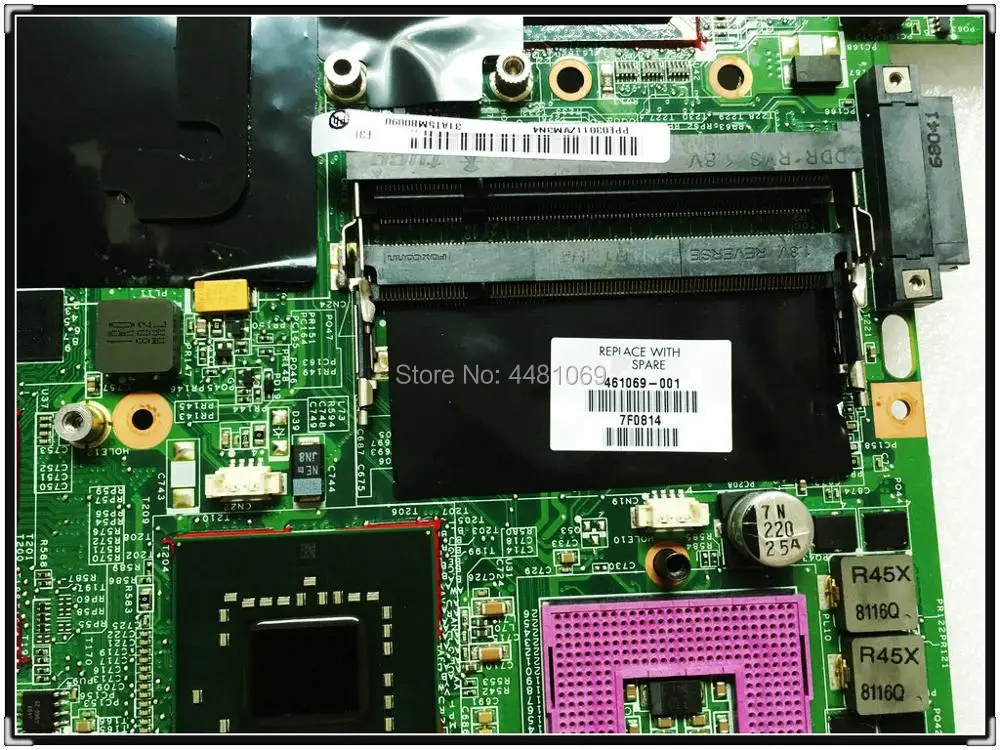 447983-001 461069-001 для ноутбука HP Pavilion DV9000 DV9500 DV9700 DV9800 965PM Материнская плата 100%