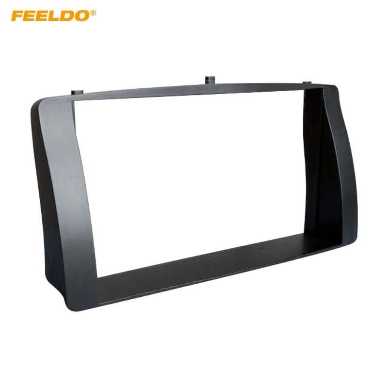 FEELDO 2Din Автомобильный DVD Радио приборная рамка лицевой панели для BYD F3 2005 2013 стерео