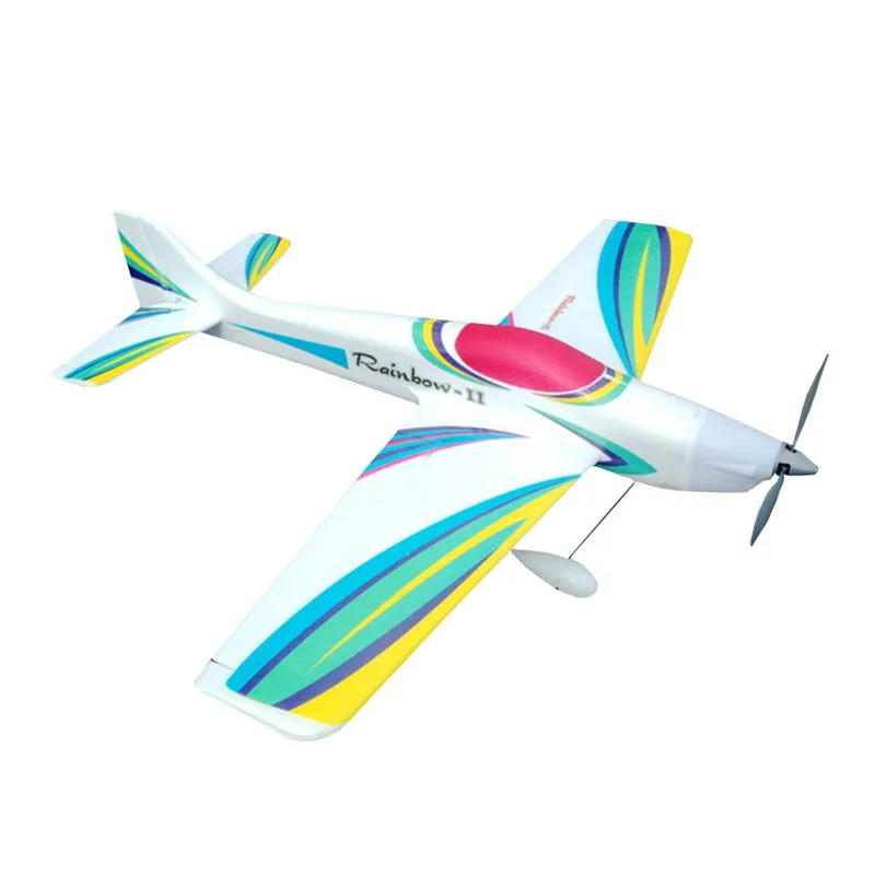 F3A 3D пилотажной RC самолет PNP Thunder/Rainbow 890mm размах крыльев приводимого в движение с