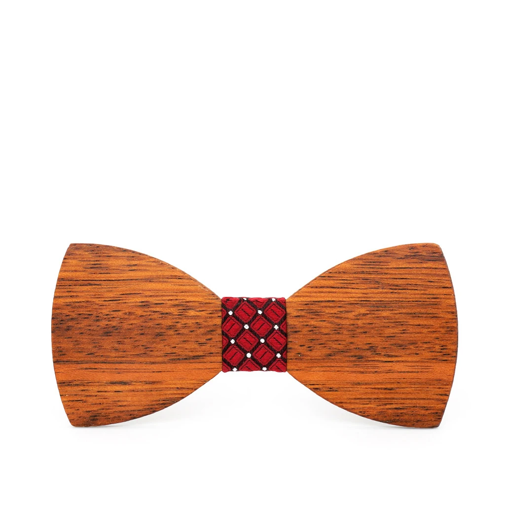 2019 Новое поступление импортный твердый деревянный галстук воротник с узлом