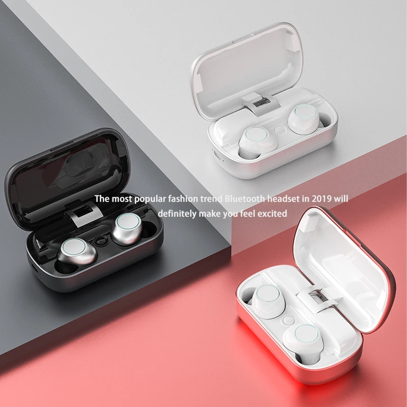 T7 графеновой батареи 6D стерео bluetooth наушники dual TWS вкладыши беспроводные Bluetooth