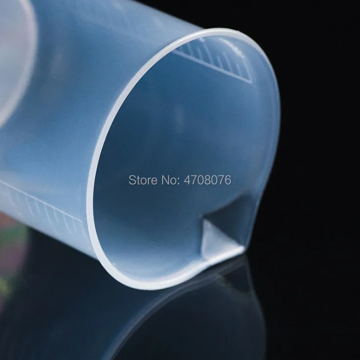 PP лабораторный измерительный стаканчик со шкалой mark пластиковый прозрачное