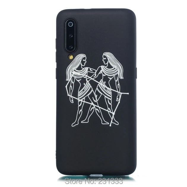 Мягкий матовый чехол из ТПУ с рисунком зодиака для Xiaomi PLAY 5X 6X 9 8 PRO Pocophone F1 Redmi S2 6A 6 5