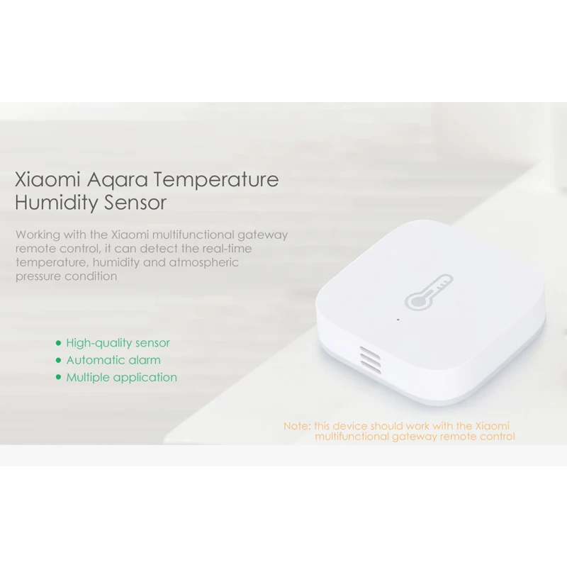 Оригинальный Новый Умный датчик температуры Aqara влажности ZigBee Wi-Fi беспроводная