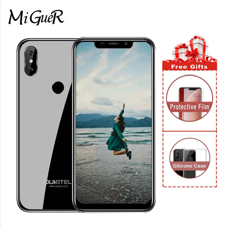 OUKITEL C13 Pro 5G/2 4G wifi 6 18 &quot19:9 Android 9 0 MT6739 четырехъядерный 2 Гб 16 отпечаток пальца LTE