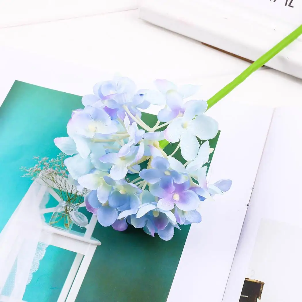 Искусственная Гортензия цветок имитация цветов для дома украшения