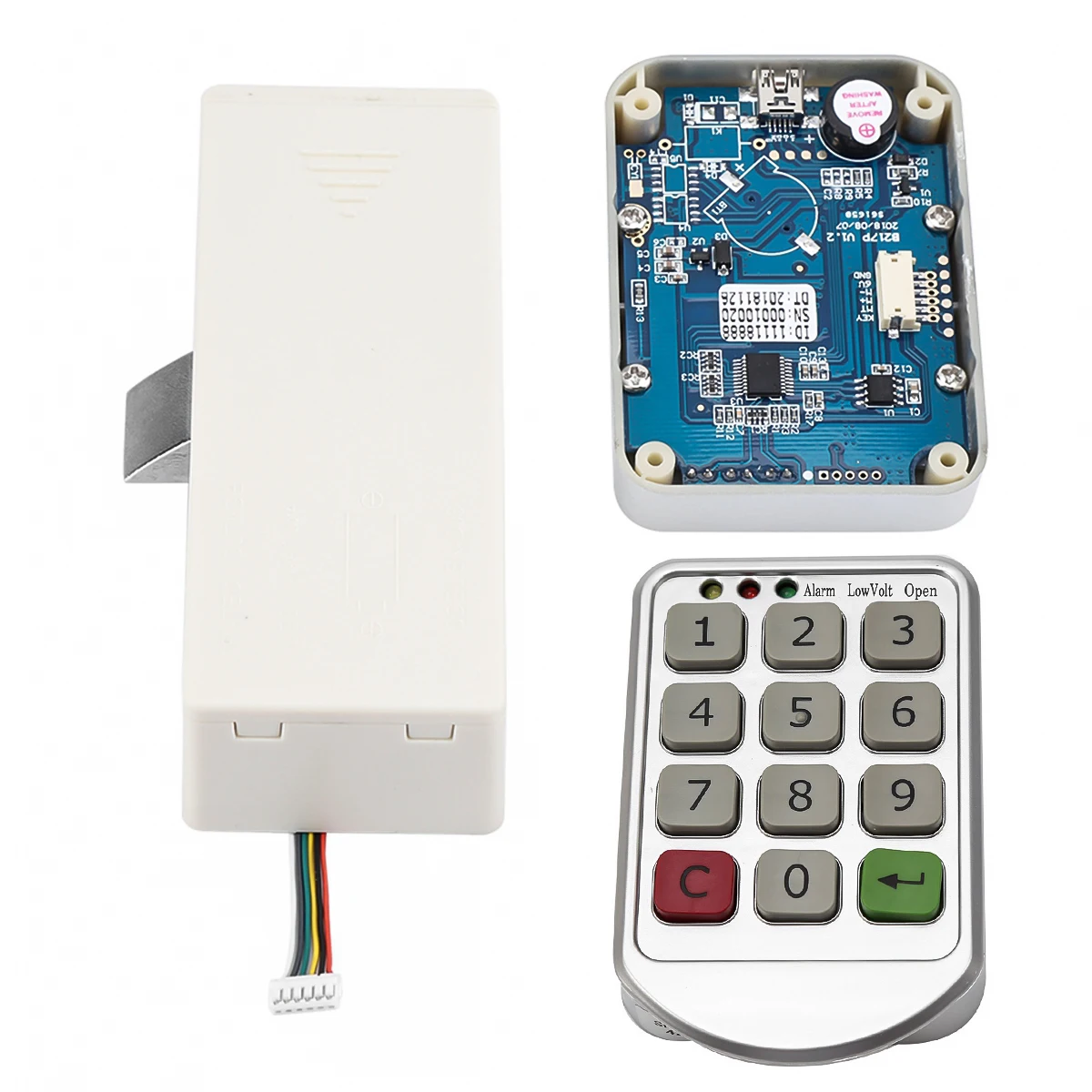 

brand Password Keypad Locker Digital Lock Electronic Entry Door Cabinet Locks with Lock Catch for Office security accessories