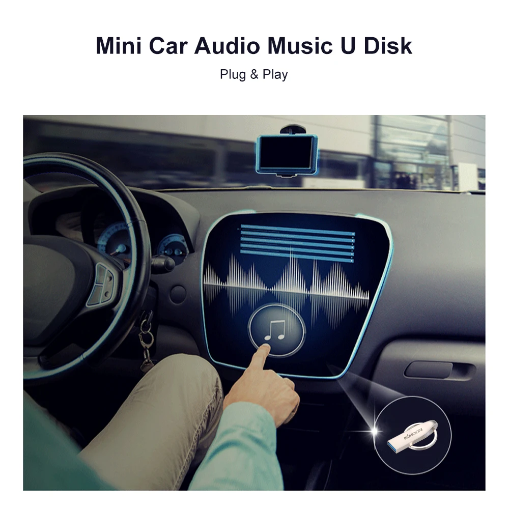 

USB Flash Drive USB3.0 Mini Portable U Disk 8GB Pendrives Car Pen Drive Silver for PC Laptop