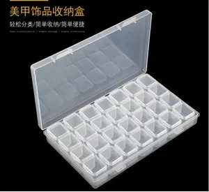 28 сетчатый инструмент, ящик для хранения, художественный органайзер для ногтей, съемные электронные детали, винты, аксессуары, инструменты, коробка для хранения ювелирных изделий