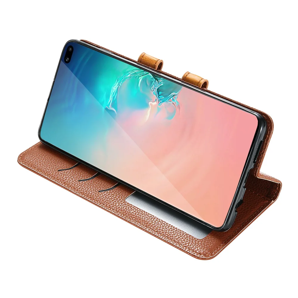 KISSCASE в стиле ретро из искусственной кожи чехол для Samsung Galaxy A7 2018 S10 S9 S8 плюс A3 A5 2017 A6