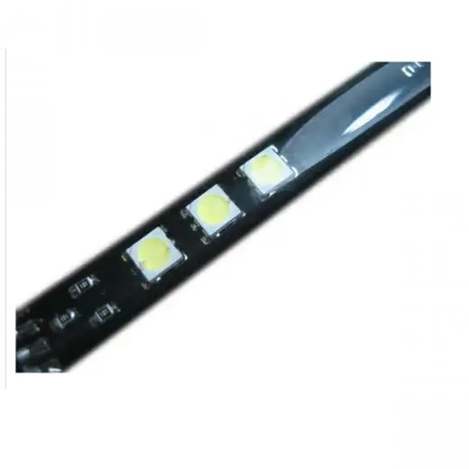 Автомобильный легкий водостойкий гибкий 15SMD автомобиль (белый) прочный 30 см 12 В в